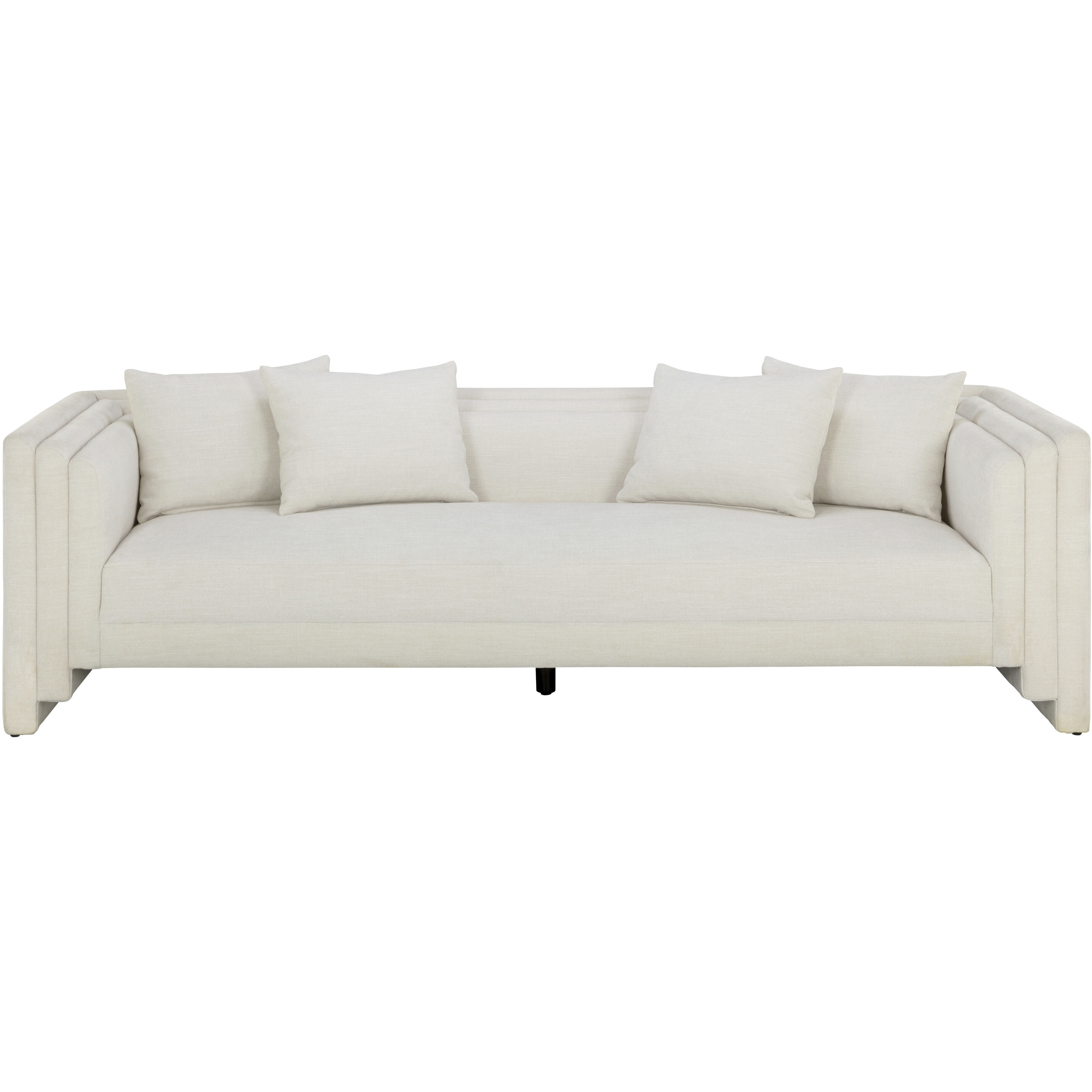 Kira Heather Ivory Tweed Sofa
